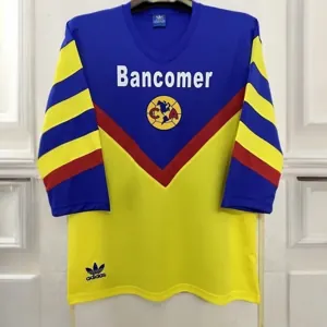 88-89 Club America Home Retro Kit Vintage Shirt Soccer Jerseys Yupoo