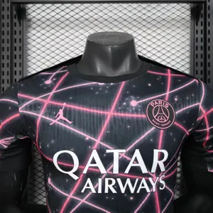 25-26 PSG Red Training Kit Player Version Shirt AAAAJersey Yupoo 1