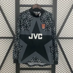 94-95 Arsenal Goalkeeper Retro Grey Long Sleeve Kit Vintage Shirt AAAAJersey Wholesale Yupoo