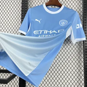 26-27 Manchester City Home Kit Football T-Shirt AAAAJersey Dropship Yupoo 4