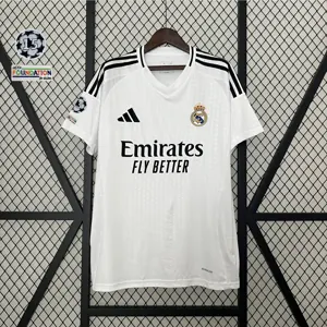 24-25 Real Madrid Home Kit With All Kind of Badges Soccer AAAAJerseys Yupoo 22
