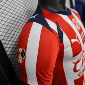 25-26 Chivas Home Red Kit Player Version Football Sino Shirt AAAAJersey Supplier Yupoo 5