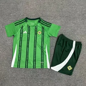 2024 Northern Ireland Home Kid Kits Youth Apparels Soccer Jerseys Yupoo