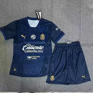 24-25 Chivas Third Kid Kits Youth Apparels Soccer AAAAJersey Yupoo
