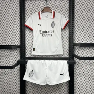 24-25 AC Milan Away Kid Kits Youth Apparels Football AAAAJersey Yupoo