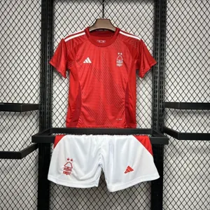 24-25 Nottingham Forest Home Kid Kits Youth Apparels Football AAAAJersey Yupoo