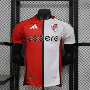 25-26 River Plate Home Kit Player Version Shirt AAAAJersey Supplier Yupoo