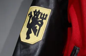 Manchester United Football Leisure Culture American Campus Style Warm Sports Loose Cotton Coat 4