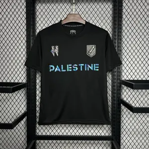 2024 Palestina Black Special Edition Kit Soccer Apparels Sport AAAAJersey Yupoo
