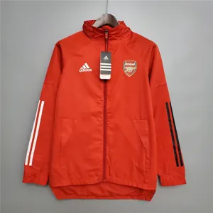 20-21 Arsenal red windbreaker