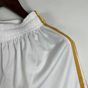 23-24 Real Madrid Home Shorts White Pants Cheap Football Kit 4