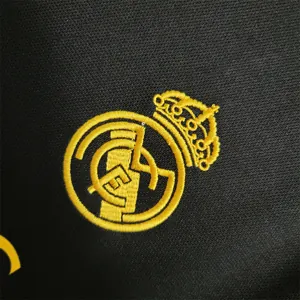 23-24 Real Madrid Third Kit Black Shirt Soccer Jerseys Yupoo 3