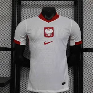 2024 Poland Home Kit Player Version UEFA Euro Shirt Soccer Jerseys Yupoo
