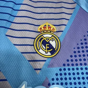24-25 Real Madrid Blue Goalkeeper Kit Sport AAAAJersey Yupoo 5