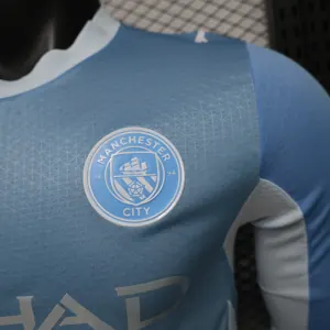 26-27 Manchester City Home Kit Player Version Football Long Sleeve Shirt AAAAJersey Dropship Yupoo 1 3