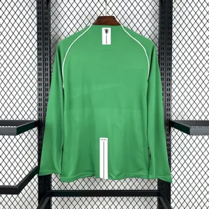 07-08 Manchester United Retro Long Sleeve Green Goalkeeper Kit Vintage Shirt AAAAJersey Supply 1