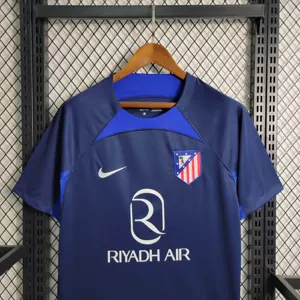 23-24 Atletico Madrid Blue S-XXL Cheap Soccer Jerseys 3