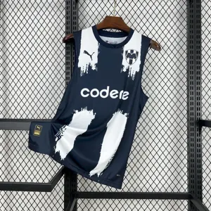 25-26 Monterrey Home Vest Shirt Football Apparels AAAAJersey Supply Yupoo