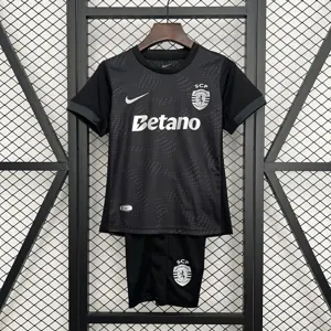 25-26 Sporting Lisbon CP Third Away Kid Kits Youth Apparels Soccer AAAAJersey Supply Yupoo