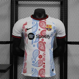 24-25 Barcelona Special Edition White Player Version Shirt Sport AAAAJersey Yupoo