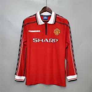 98-99 Manchester United home long sleeve