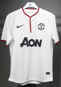 12-13 Manchester United Away Retro Kit Vintage Player Version Sino Shirt AAAAJersey Dropship Yu 6
