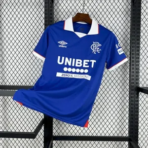 25-26 Rangers Home Kit Football T-Shirt Soccer AAAAJersey Yupoo
