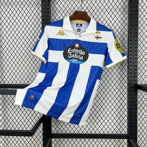 25-26 Deportivo La Coruna Home Shirt Soccer Uniforms Soccer AAAAJersey Factory Yupoo