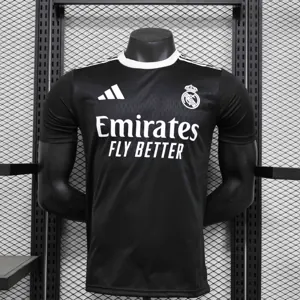 24-25 Real Madrid Black Goalkeeper Kit Player Version Shirt AAAAJersey Supplier Yupoo