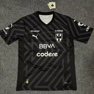 23-24 Rayados Monterrey Goalkeeper Black Kit Soccer Jerseys Yupoo