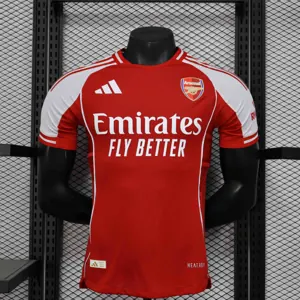25-26 Arsenal Home Red Kit Player Version Shirt AAAAJersey Supplier Yupoo