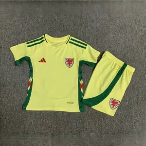 2024 Wales Away Kid Kits Children Sets Football AAAAJersey Yupoo