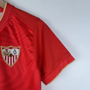 23-24 kids Sevilla away size 16-28 football t-shirt 2