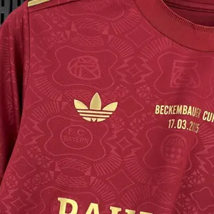 25-26 Bayern Munich 125 Anniversary Beckenbauer Cup Shirt Football Tee AAAAJersey Supply Yupoo 5