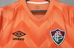 24-25 Fluminense Goalkeeper Orange Kit Football Replicas Yupoo 3