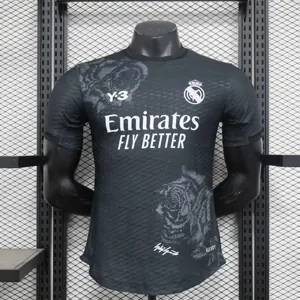 23-24 Real Madrid Special Edition Y3 Black Kit Player Version Shirt Football AAAAJerseys Yupoo