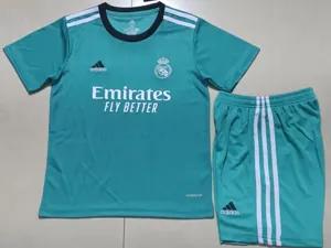 21-22 Real Madrid third away kids kit