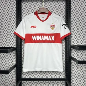 24-25 Stuttgarts Home Shirt Soccer Uniforms Soccer AAAAJersey Yupoo