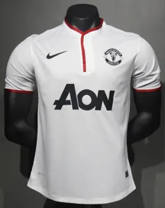 12-13 Manchester United Away Retro Kit Vintage Player Version Sino Shirt AAAAJersey Dropship Yu
