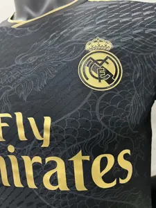 23-24 Real Madrid Balck Dragon Player Version Soccer Jerseys Yupoo 2