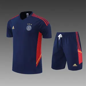 22-23 Ajax Training Suit Short Sleeve Kit Royal Blue