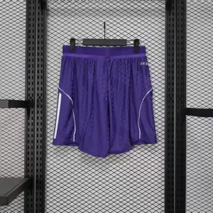 25-26 Manchester United Purple Shorts Player Version Football Pant AAAAJersey Supply Yupoo 5