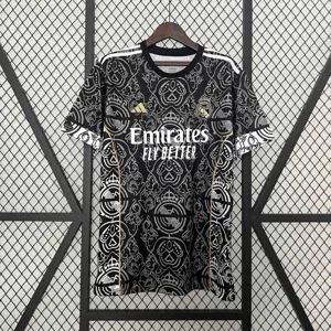 24-25 Real Madrid Multi-Color International Black Kit AAAAJerseys Dropshipping Yupoo