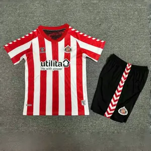 24-25 Sunderland Home Kid Kits Youth Apparels Sport AAAAJersey Yupoo