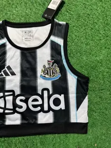25-26 Newcastle United Home Women's Summer Soccer Kit Lady Vest Apparels AAAAJersey Supply Yupo 2