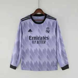 22-23 Real Madrid away long sleeve