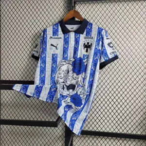 23-24 Rayados Monterrey Day of the Dead Halloween Kit Special Edition Shirt Soccer Jerseys Yupo 7