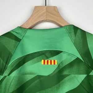 23-24 Barcelona Kids goalkeeper green size 16-28 7