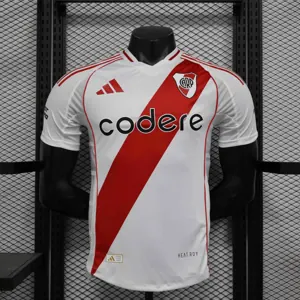 24-25 River Plate Home Kit Player Version Shirt Sport AAAAJersey Yupoo