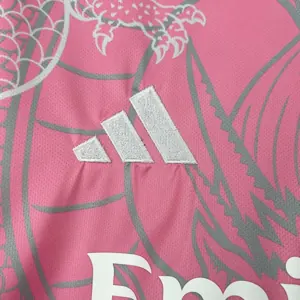 25-26 Real Madrid Pink Dragon Special Edition Shirt AAAAJersey Dropship Yupoo 4